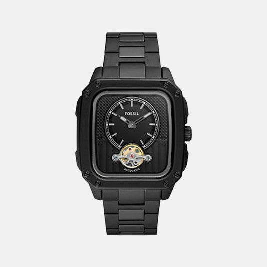 Male Black Analog Stainless Steel Watch ME3238
