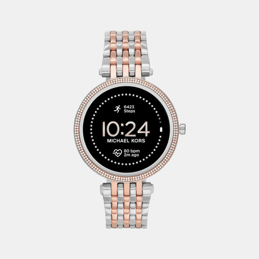 Female Darci Gen 5E Black Stainless Steel Smart Watch MKT5129