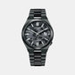 Male Black Analog Stainless Steel Watch NJ0155-87E