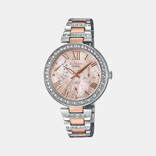 Sheen Female Chronograph Stainless Steel Watch SH195
