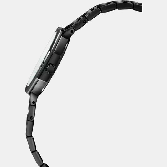 Sheen Women Quartz Black Dial Analog Stainless Steel Watch SH243 casio-stainless-steel-black-analog-womens-watch-watch-sh243