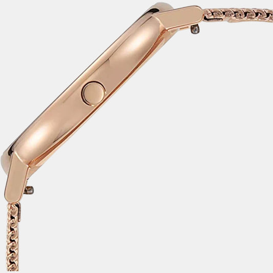 Signatur Women Quartz White Dial Analog Stainless Steel Watch SKW2784 Skagen 38 mm Round Quartz watch