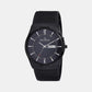 Male Black Analog Stainless Steel Watch SKW6006