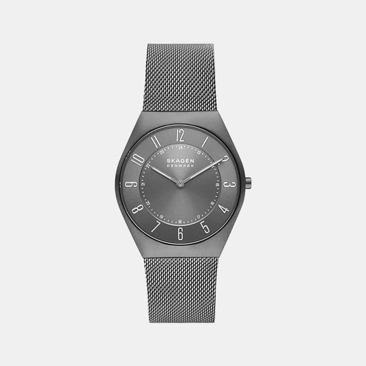 Male Grey Analog Stainless Steel Watch SKW6824
