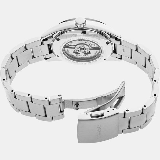 Prospex Men Automatic Green Dial Analog Stainless Steel Watch SPB155J1 Seiko 38 mm Round Automatic watch