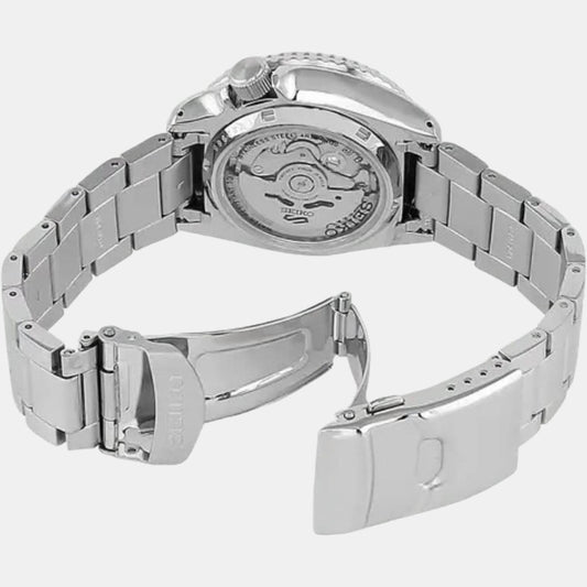 5 Sports Men Automatic Green Dial Analog Stainless Steel Watch SRPD63K1 Seiko 42.5 mm Round Automatic watch