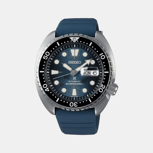 Prospex Male Blue Analog Silicon Watch SRPF77K1