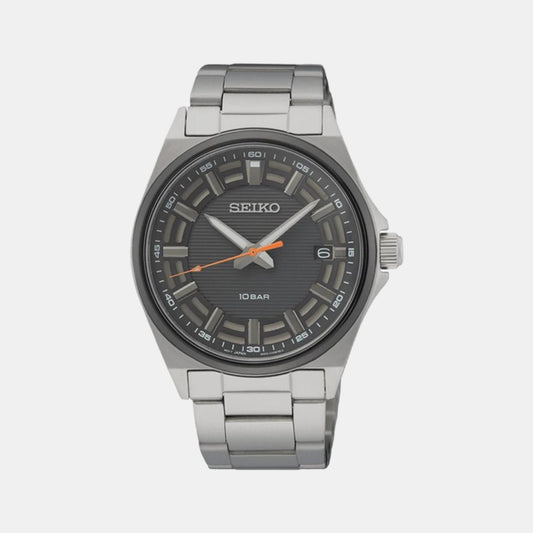 Male Grey Analog Stainless Steel Watch SUR507P1