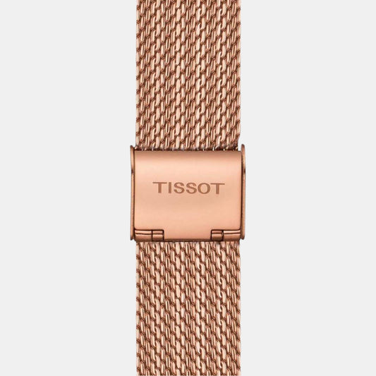 PR 100 Women Quartz Pink Mother Of Pearl Dial Analog Stainless Steel Watch T1019103315100 Tissot 36 mm Round Quartz watch