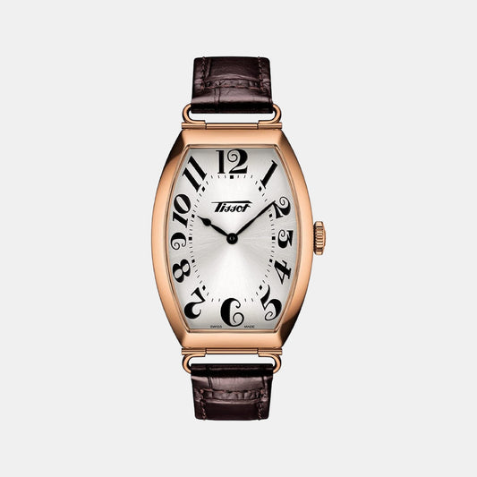 Gentleman Female Analog Leather Watch T1285093603200