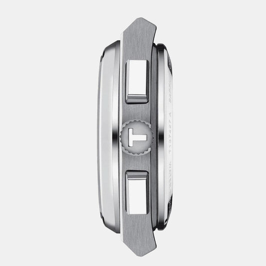 PRX Men Automatic White Dial Chronograph Stainless Steel Watch T1374271101100 Tissot 42 mm Round Automatic watch