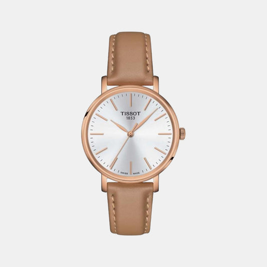 Everytime Lady Female Analog Leather Watch T1432103601100