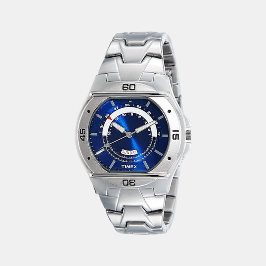Male Blue Analog Stainless Steel Watch TW000EL08