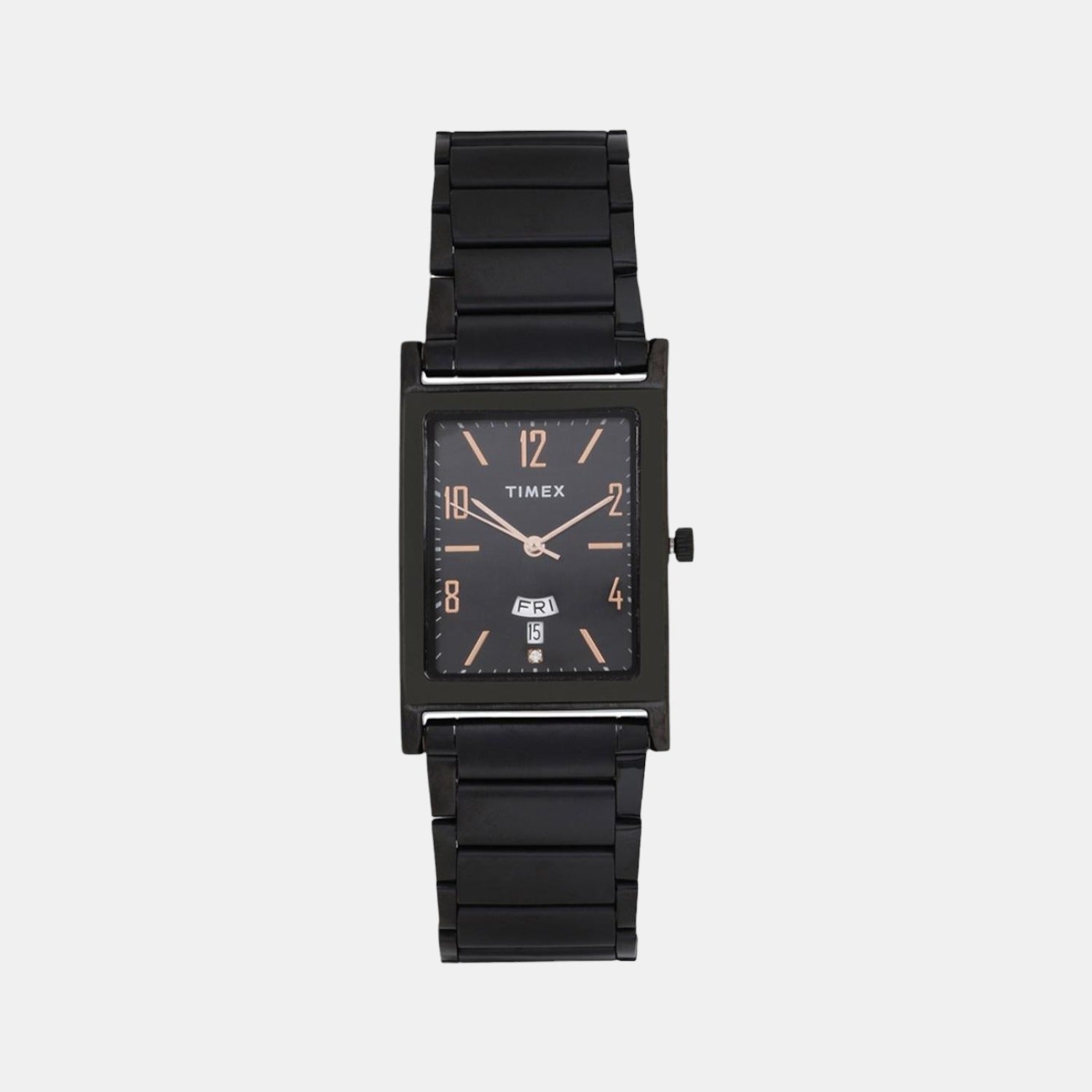 Male Black Analog Stainless Steel Watch TW000L521