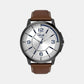 Male Analog Leather Watch TW027HG14