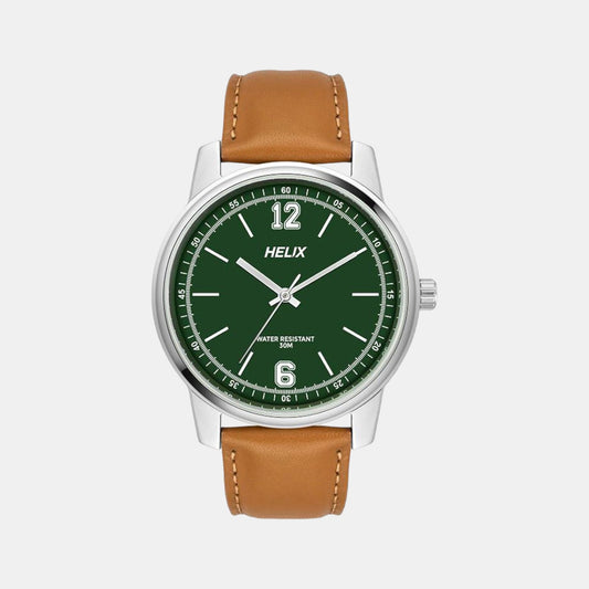 Female Green Analog Leather Watch TW046HG02