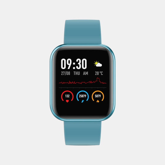 Unisex Black Digital Smart Watch TW0HXW303T