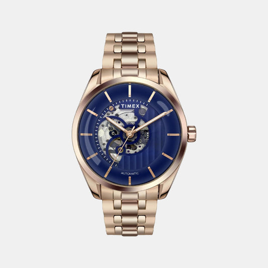Male Blue Analog Stainless Steel Automatic Watch TWEG17504