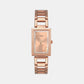 Female Rose Gold Analog Stainless Steel Watch TWEL11303
