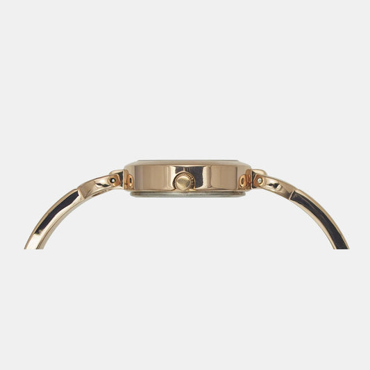 Classics Women Quartz Silver Dial Analog Stainless Steel Watch TWEL11424 Timex 40 mm Round Quartz watch