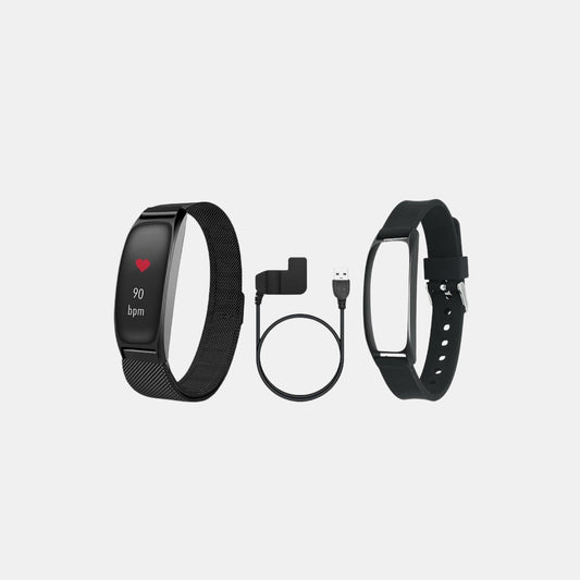 Unisex Quartz Black Dial Digital Stainless Steel Watch TWTXB101T Timex 42 mm Rectangular Quartz watch