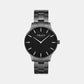 Male Black Analog Stainless Steel Watch V260GXBBSB