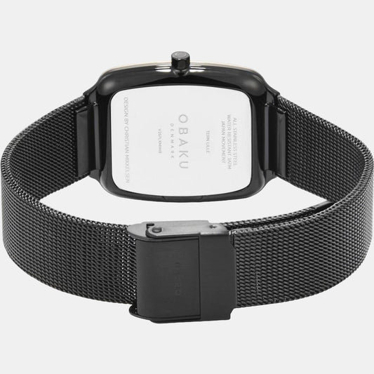 Tern Lille Women Quartz Silver Dial Analog Stainless Steel Watch V267LXMIMB Obaku 30 mm Round Quartz watch