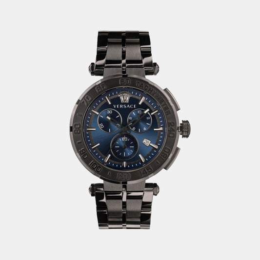 Male Blue Analog Stainless Steel Watch VEPM00620