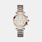 Female Silver Stainless Steel Chronograph Watch Y05002M1MF