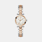 Female White Analog Stainless Steel Watch Y93004L1MF