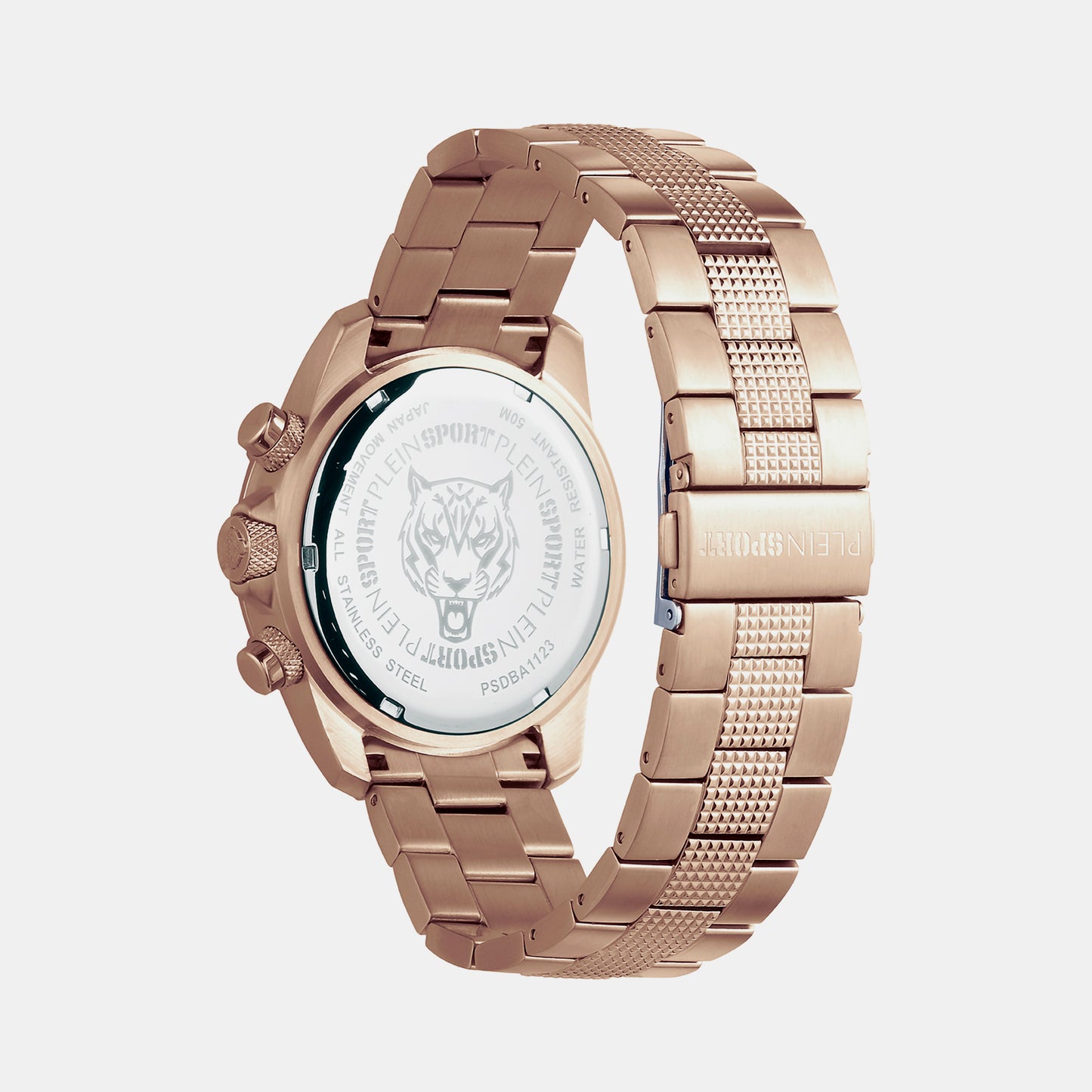 Hurricane Unisex Rose Gold Chronograph Stainless Steel Watch PSDBA1123