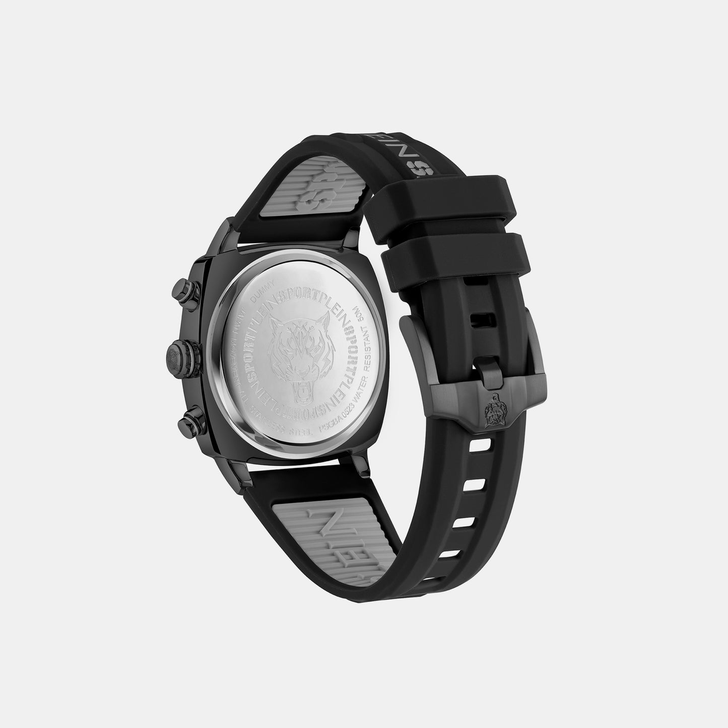 Wildcat Male Black Chronograph Silicon Watch PSGBA0523