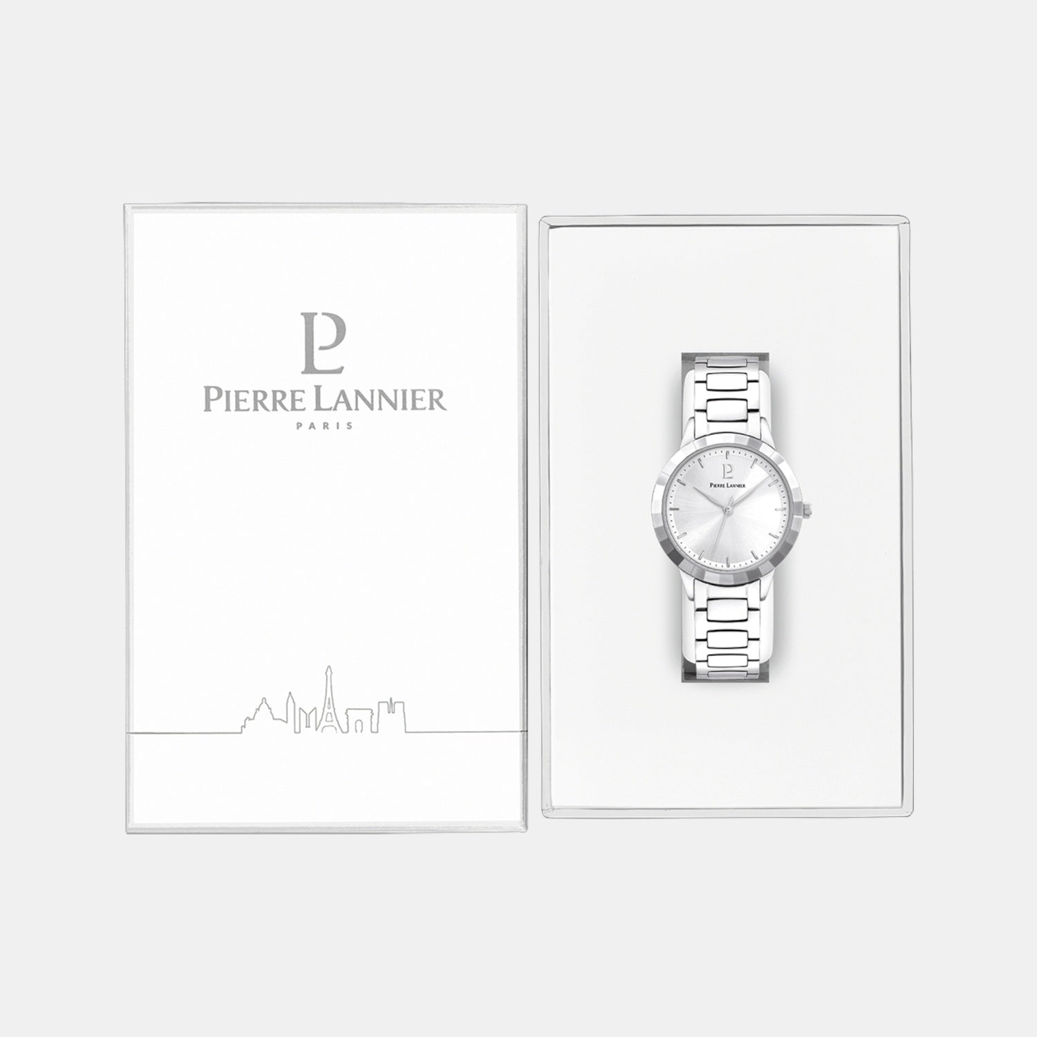 Galiera Women Quartz Silver Dial Analog Stainless Steel Watch 002H621