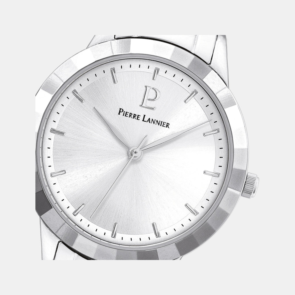 Galiera Women Quartz Silver Dial Analog Stainless Steel Watch 002H621