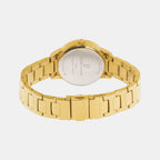 Galiera Women Quartz Gold Dial Analog Stainless Steel Watch 003L542