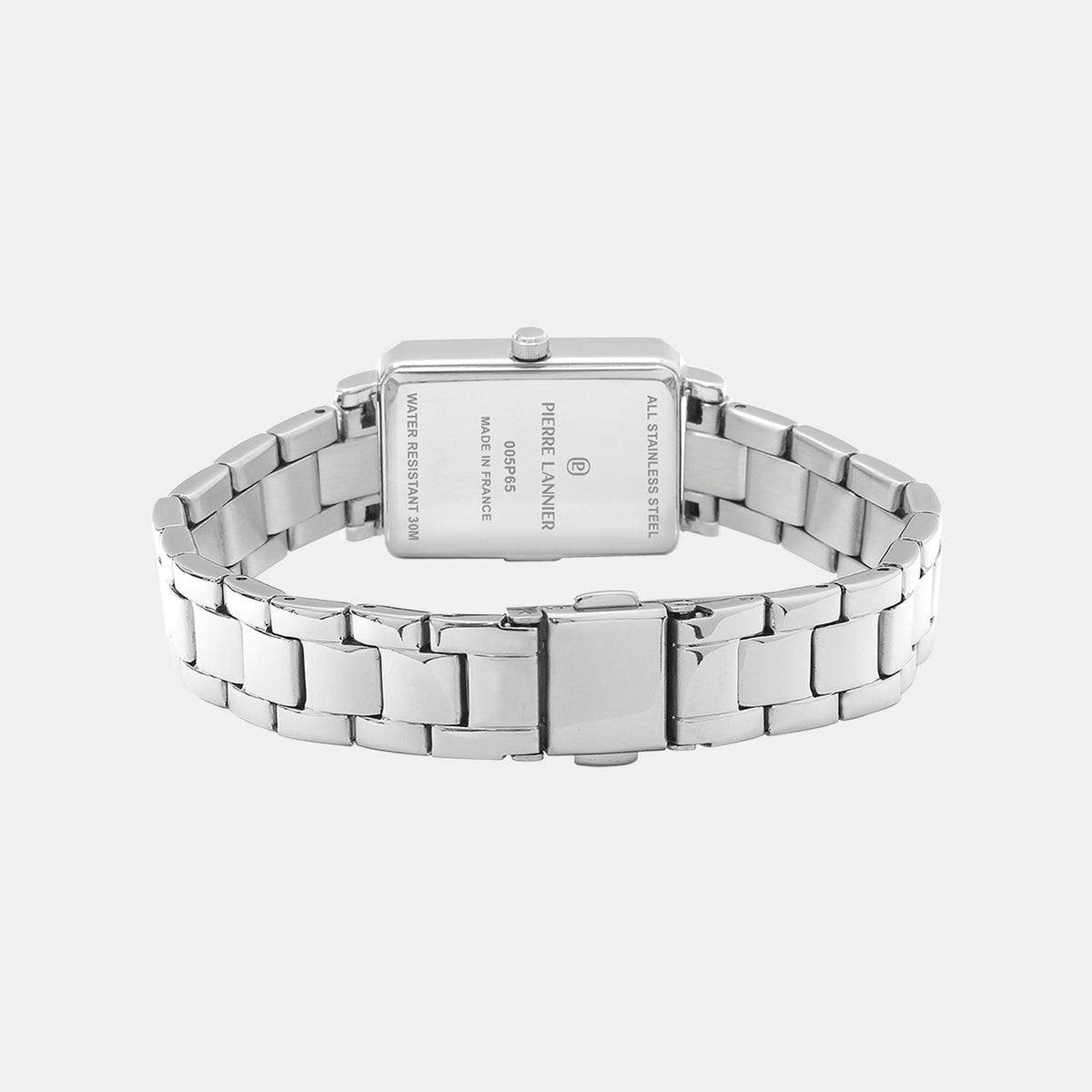 Ariane Women Quartz Pink Dial Analog Stainless Steel Watch 005P651