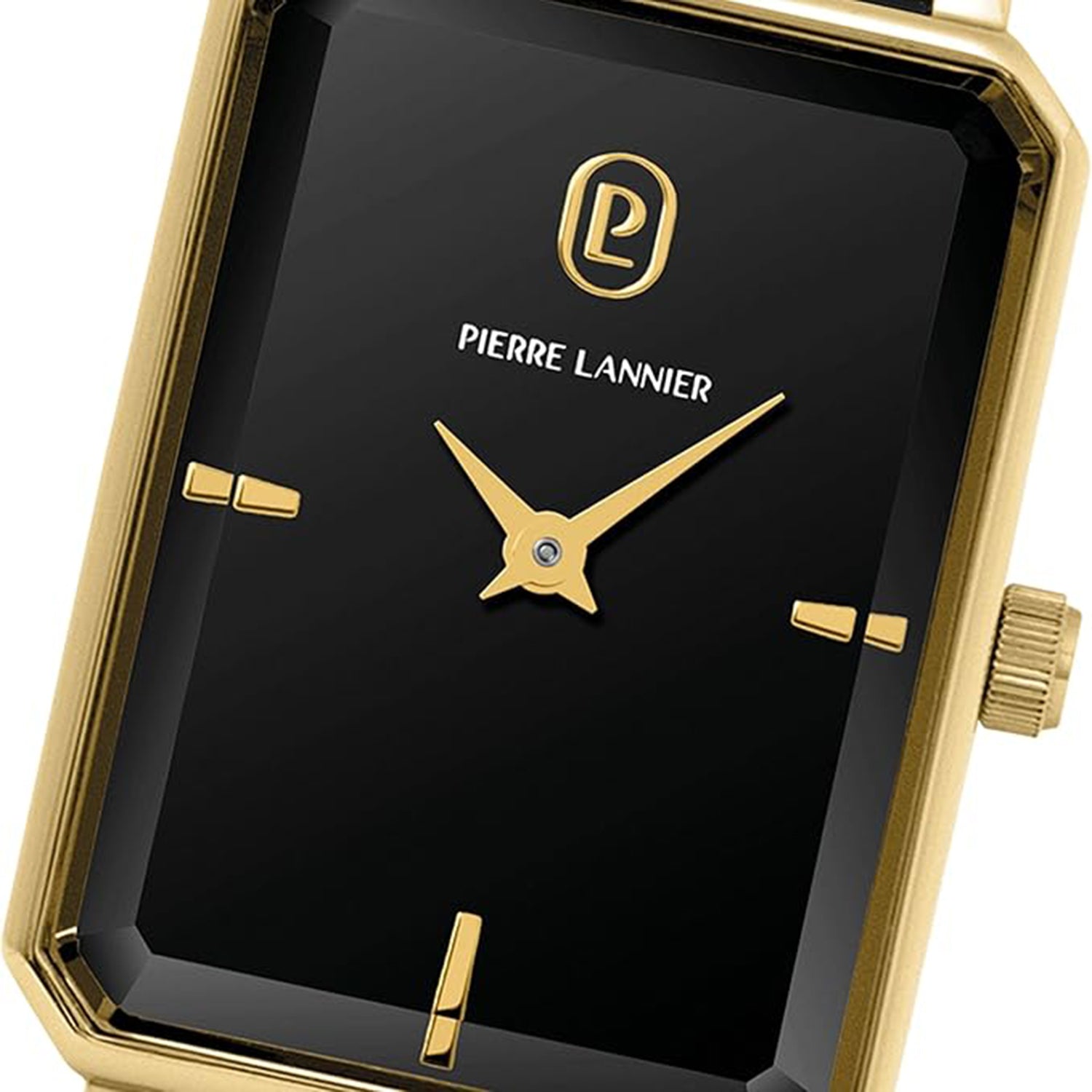 Ariane Women Quartz Black Dial Analog Leather Watch 006L533