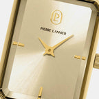 Ariane Women Quartz Gold Dial Analog Mesh Watch 006L542