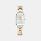 Ariane Women Quartz Silver Dial Analog Stainless Steel Watch 007J621