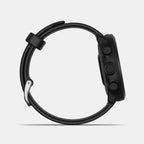 Forerunner Men Quartz Black Dial Digital Silicone Watch 010-02562-14 Forerunner 55-black