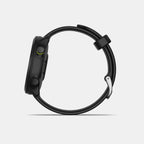 Forerunner Men Quartz Black Dial Digital Silicone Watch 010-02562-14 Forerunner 55-black