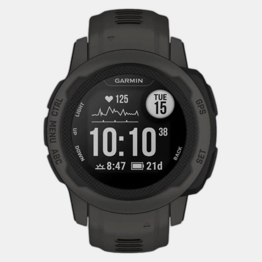 Instinct 2S Unisex Black Dial Digital Silicone Watch 010-02563-60