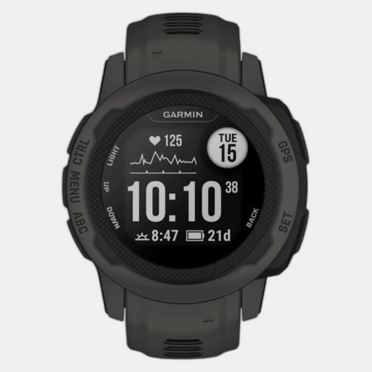 Instinct 2S Unisex Black Dial Digital Silicone Watch 010-02563-60