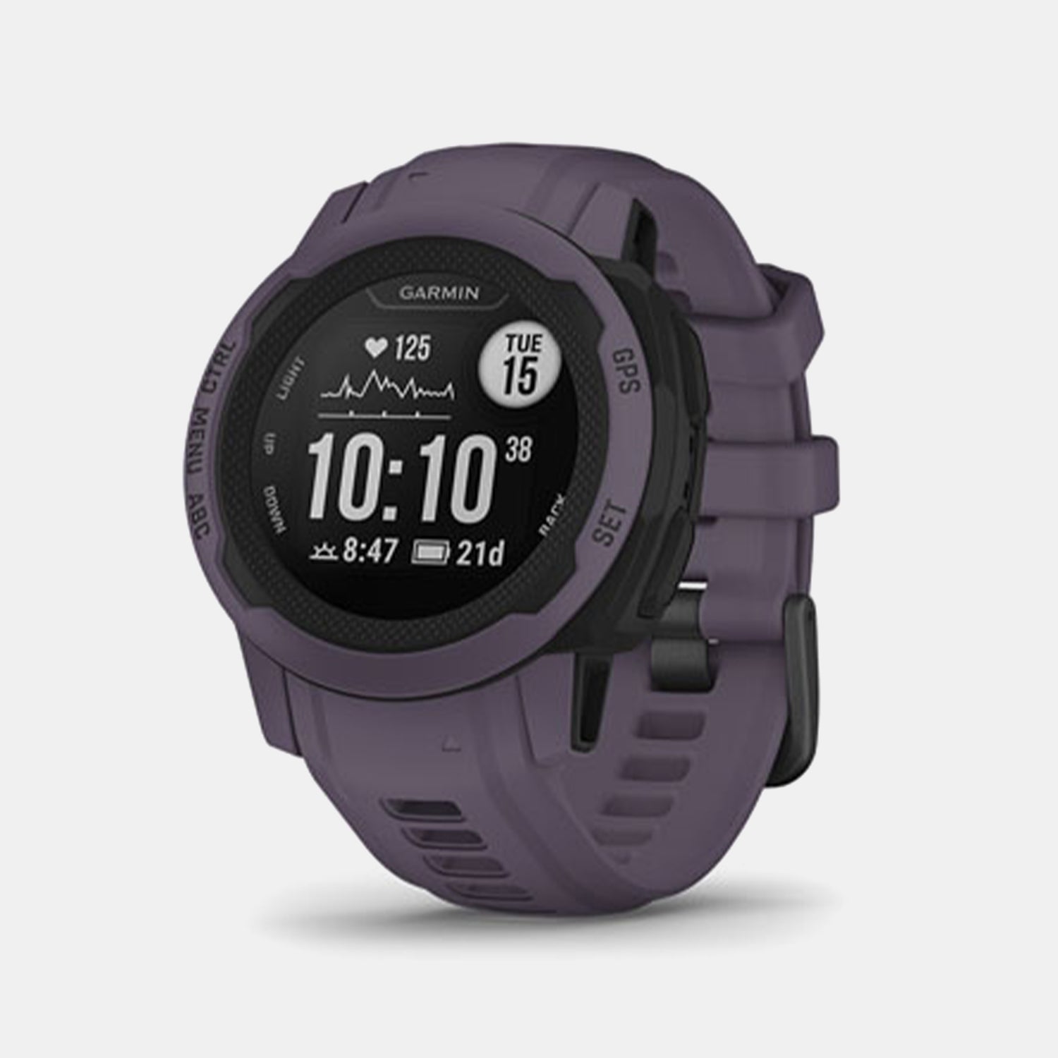 Instinct 2S Unisex Black Dial Digital Silicone Watch 010-02563-64