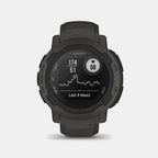 Instinct 2 Unisex Black Dial Digital Silicone Watch 010-02626-00