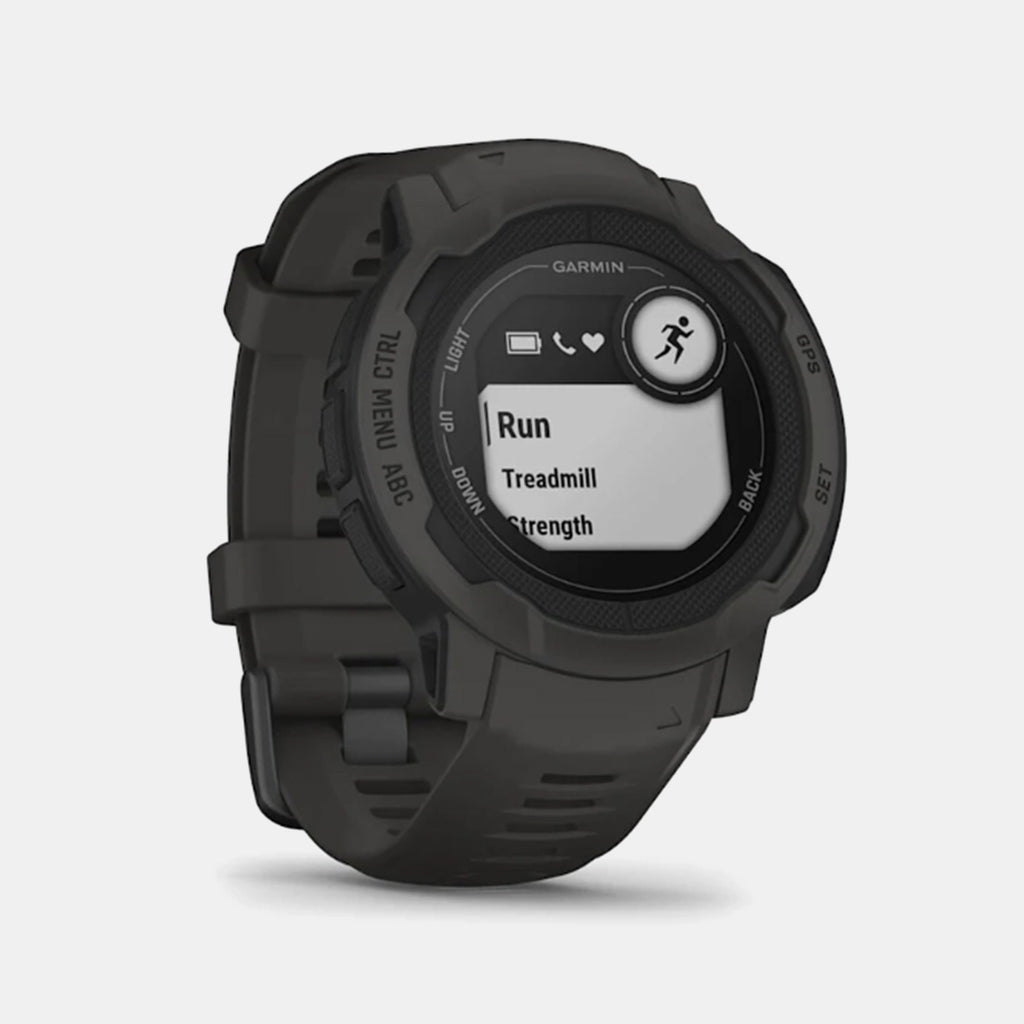 Instinct 2 Unisex Black Dial Digital Silicone Watch 010-02627-00