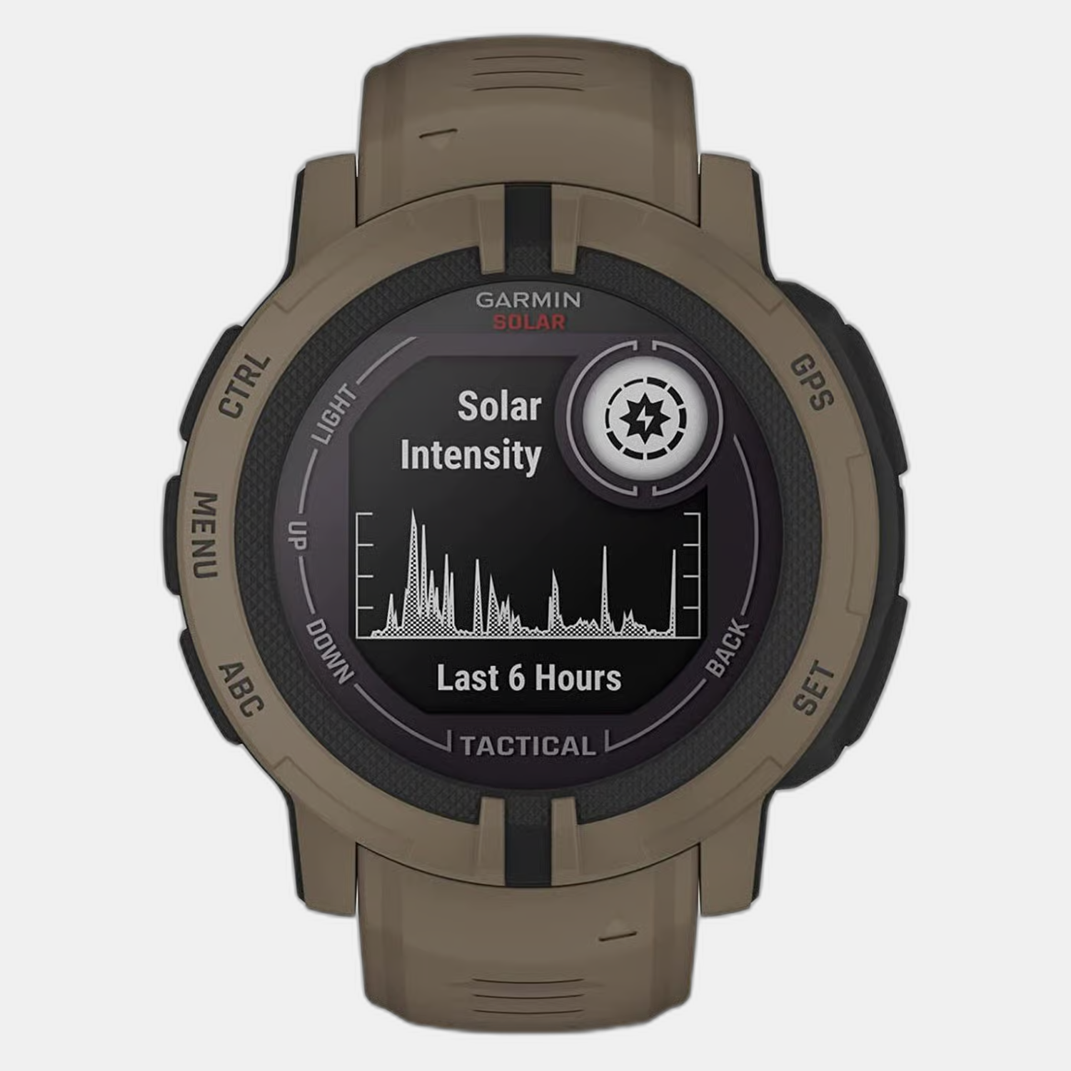 Instinct 2 Unisex Black Dial Digital Silicone Watch 010-02627-64