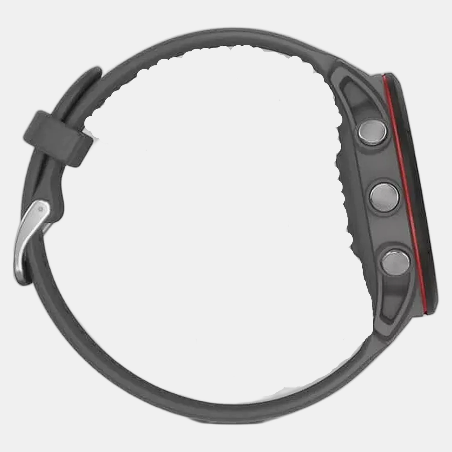 Forerunner 255 Unisex Black Dial Digital Silicone Watch 010-02641-10