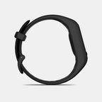 Venu® Sq 2 Unisex Automatic Black Dial Digital Silicone Watch 010-02645-14 Venu Sq 2