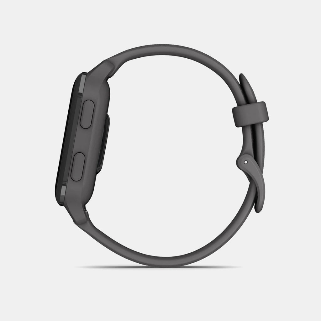 Venu SQ 2 Unisex Quartz Black Dial Digital Silicone Watch 010-02701-10 VENU SQ 2